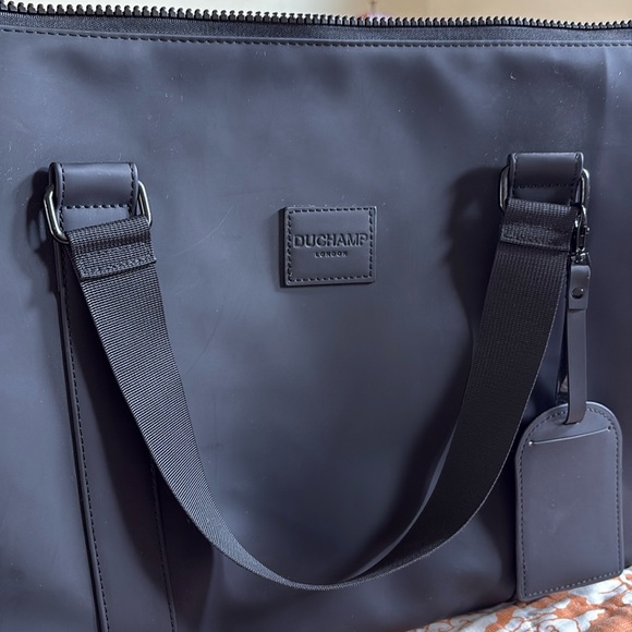 Duchamp London Rubberized Duffle bag w/strap